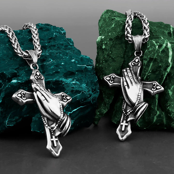 Collar Cruz de Oración