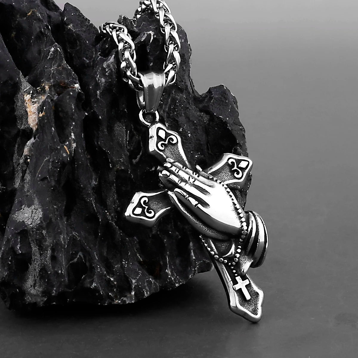 Collar Cruz de Oración