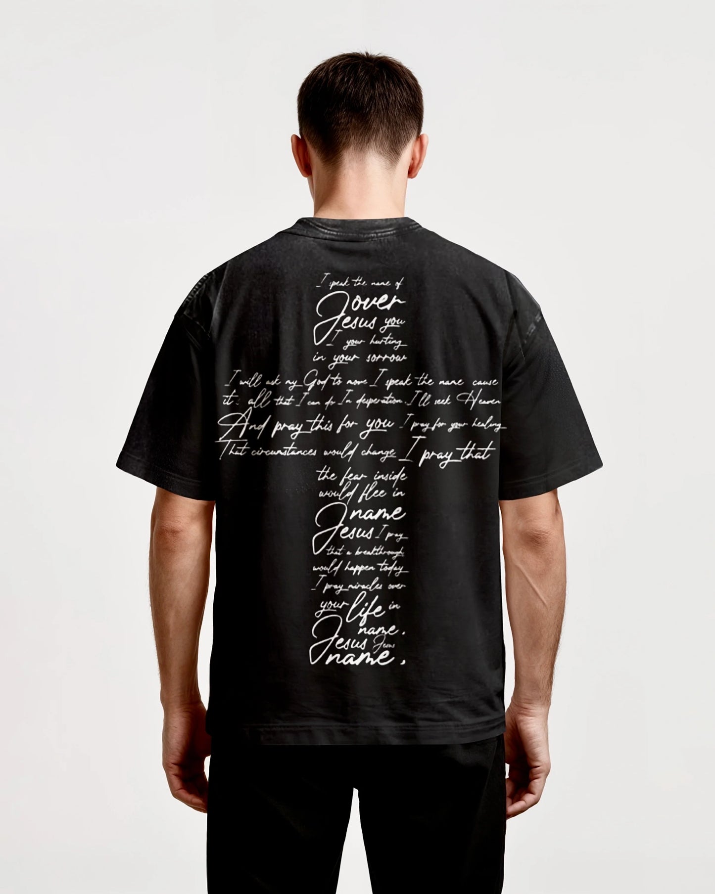 Polera Vintage Cristiana - Estilo Desgastado
