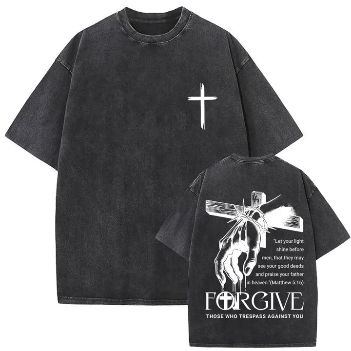 Polera Vintage Cristiana - Estilo Desgastado
