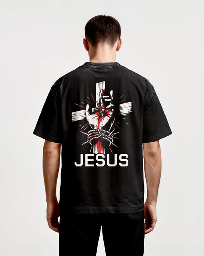 Polera Vintage Cristiana - Estilo Desgastado