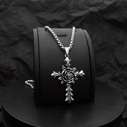 Collar de Cruz de Rosa