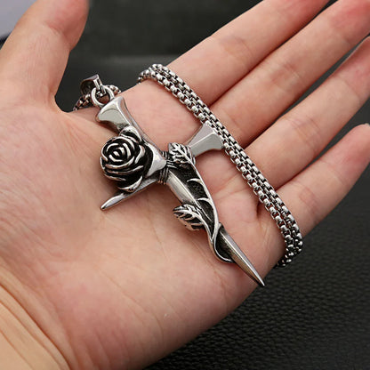 Collar de Cruz de Rosa