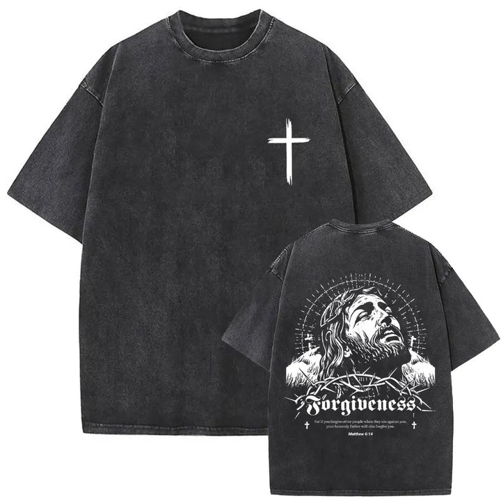 Polera Vintage Cristiana - Estilo Desgastado