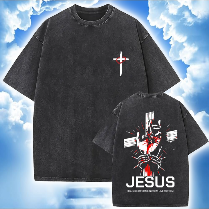 Polera Vintage Cristiana Jesus - Estilo Desgastado