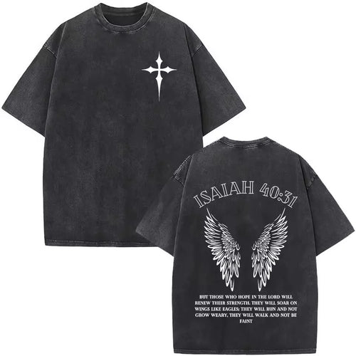 Polera Vintage Cristiana - Estilo Desgastado