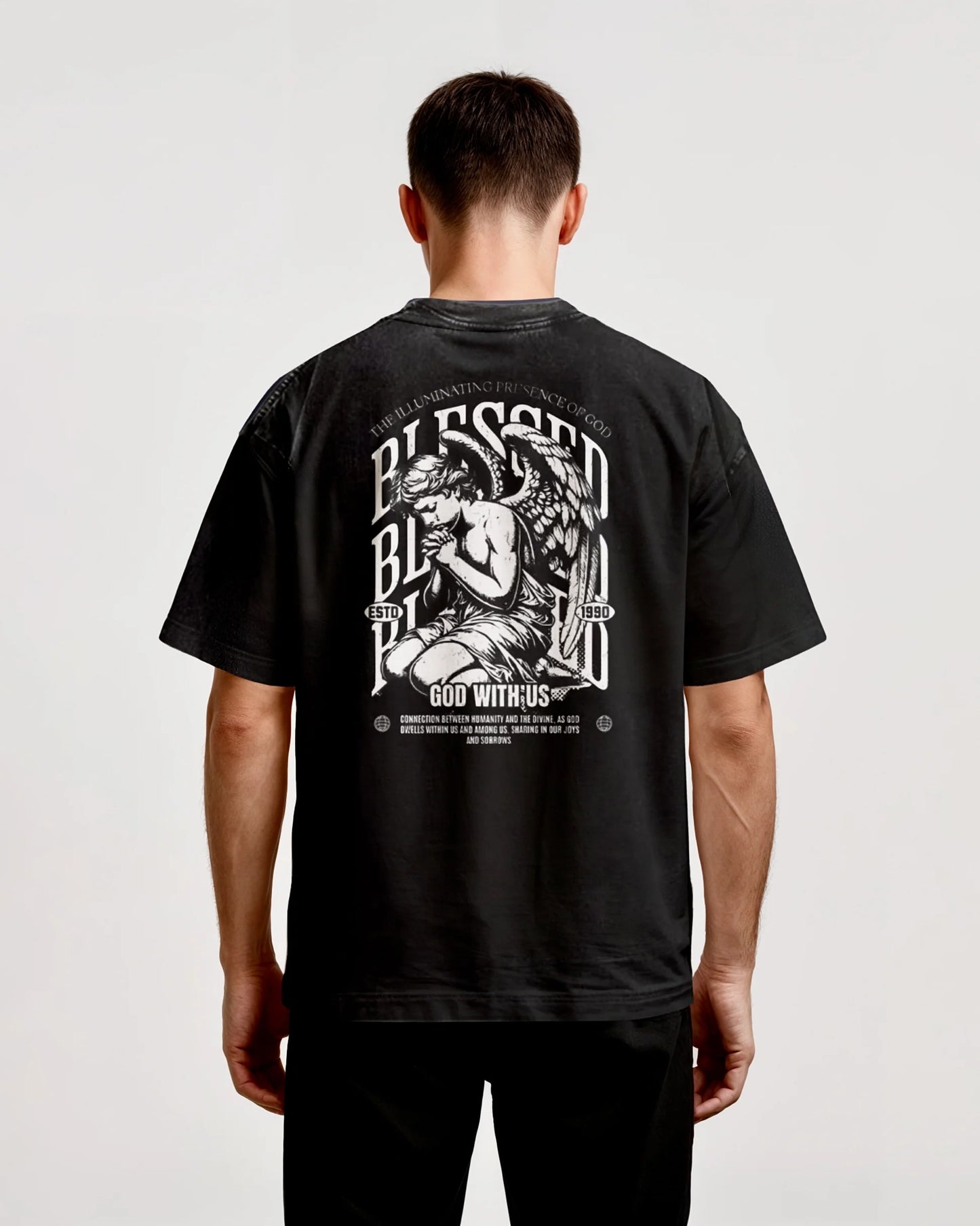 Polera Vintage Cristiana - Estilo Desgastado