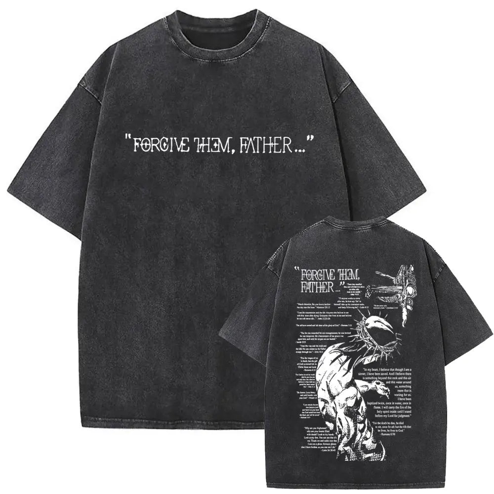 Polera Vintage Cristiana - Estilo Desgastado