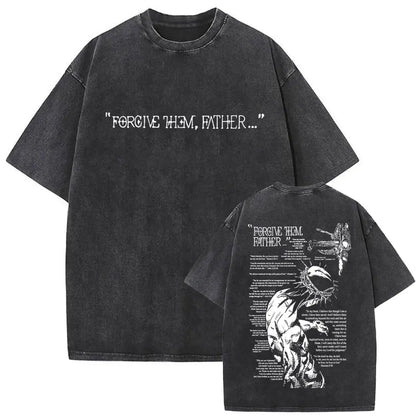 Polera Vintage Cristiana - Estilo Desgastado