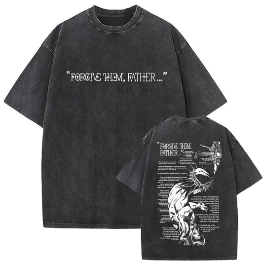 Polera Vintage Cristiana - Estilo Desgastado