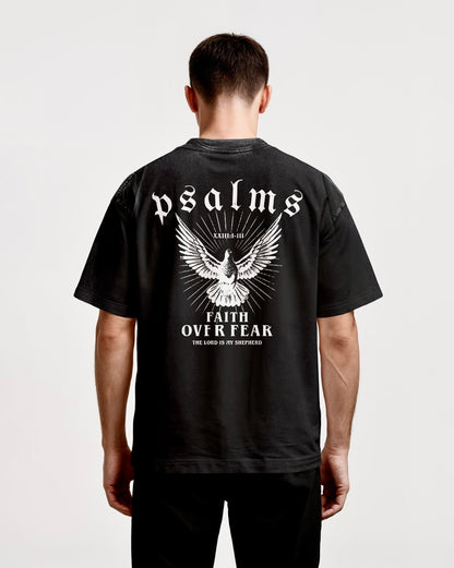 Polera Vintage Cristiana - Estilo Desgastado