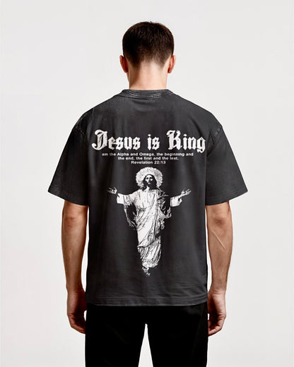 Polera Vintage Cristiana - Estilo Desgastado