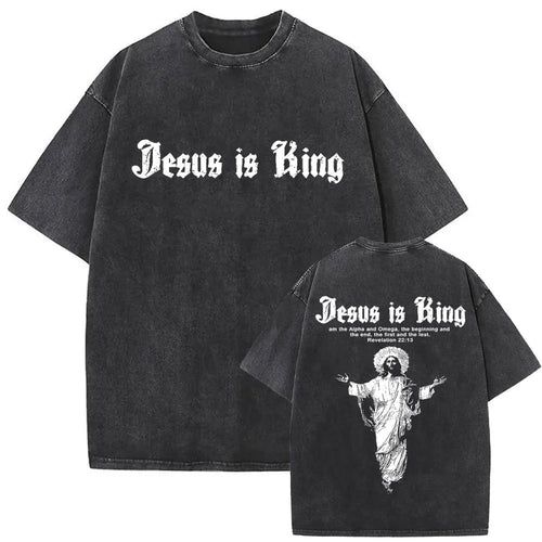 Polera Vintage Cristiana - Estilo Desgastado