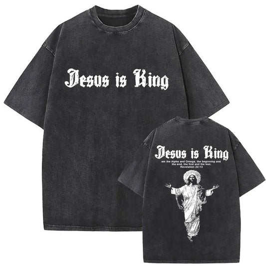 Polera Vintage Cristiana - Estilo Desgastado